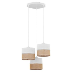 TK LIGHTING LINOBIANCO 3pł LAMPA WISZĄCA 6575