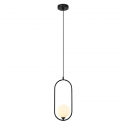 LUPUS PND-3965-1-BK LAMPA WISZĄCA 1PŁ ITALUX---dostepne...