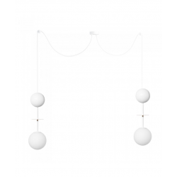 OIO lampa wisząca z elementem mosiężnym UMMO OIA231P0