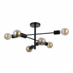 Piansi lampa wisząca PND-4025-6-BL  ITALUX