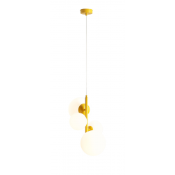 1091L14 - LAMPA WISZĄCA BLOOM 4 MUSTARD - ALDEX
