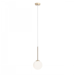 1087XXS30 - LAMPA WISZĄCA BOSSO MINI 14 GOLD - ALDEX