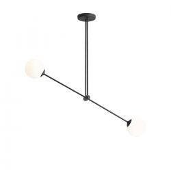 1081PL_H1 - PLAFON OHIO 2 BLACK - ALDEX