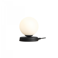 1076B1_S  - LAMPKA BIURKOWA BALL BLACK S - ALDEX