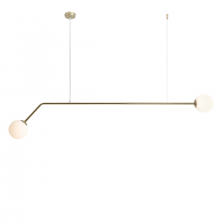 1064H30 - LAMPA WISZĄCA PURE GOLD - ALDEX