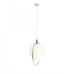 1049G4 - LAMPA WISZĄCA AURA CHROME - ALDEX