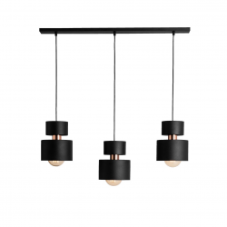1029E_1 - LAMPA WISZĄCA KADM 3 BLACK - ALDEX