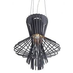 966S1.GREY - Lampa wisząca STRAW szara - stal węglowa -...