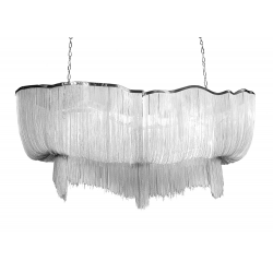 1080S3 - Lampa wisząca ATLANTA LONG - aluminium, stal -...