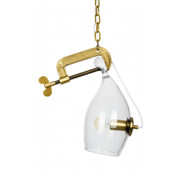 MD10961-1S.BRASS - Lampa wisząca VICE mosiądz - metal,...