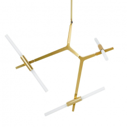 XCP8053-6.GOLD - Lampa wisząca CANDELABR 6 złota -...