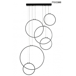 MSE010100371 - MOOSEE lampa wisząca CIRCULO SIX czarna -...