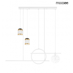 MSE010100343 - MOOSEE lampa wisząca STARS biała - King Home