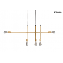 MSE010100396 - MOOSEE lampa wisząca RIVA 5 złota - King Home