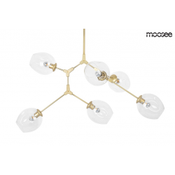 MSE010100242 - MOOSEE lampa wisząca SPLIT 6 złota - King...
