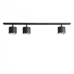 1047PL_E - PLAFON BOT 3 BLACK - ALDEX