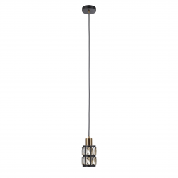 MENFI lampa wisząca PND-44236-1-BK-GD ITALUX