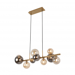 MD5918-10-EGN VILLA LAMPA WISZĄCA ZŁOTA/GOLD ZUMALINE