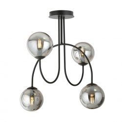 1287/4A - Lampa sufitowa ARCHI 4A BL GRAFIT - EMIBIG