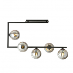 1290/5 - Lampa sufitowa SOMA 5 BL GRAFIT - EMIBIG