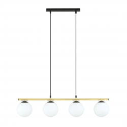 1254/4 - Lampa wisząca ALORA 4 BL OPAL - EMIBIG