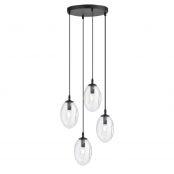 1265/4PREM - Lampa wisząca ASTRAL 4 BL PREMIUM...