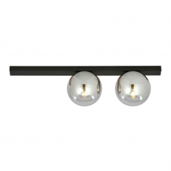 1122/2 - Lampa sufitowa  FIT 2 BLACK/GRAFIT - EMIBIG