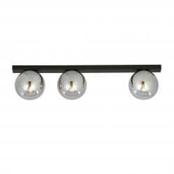 1122/3 - Lampa sufitowa  FIT 3 BLACK/GRAFIT - EMIBIG