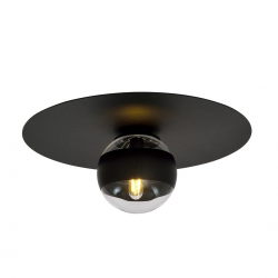 1129/1 - Lampa sufitowa  SOLAR 1 BLACK/STRIPE - EMIBIG