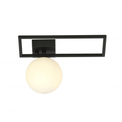 1130/1D - Lampa sufitowa  IMAGO 1D BLACK/OPAL - EMIBIG
