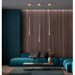 Lampa Wisząca Elysia 1xLED Złota PL0121-GD YASKR