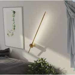 Kinkiet Chloe 1xLED Złoty IP44 WL0107-GD YASKR