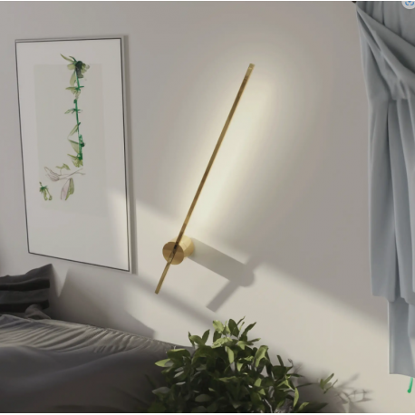 Kinkiet Chloe 1xLED Złoty IP44 WL0107-GD YASKR