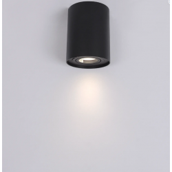 Tubka Leila 1xGU10 Czarna CL0101-BK YASKR