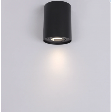 Tubka Leila 1xGU10 Czarna CL0101-BK YASKR