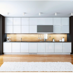 Tubka Leila 1xGU10 Biała CL0101-WH YASKR