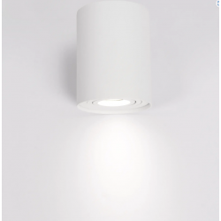 Tubka Leila 1xGU10 Biała CL0101-WH YASKR