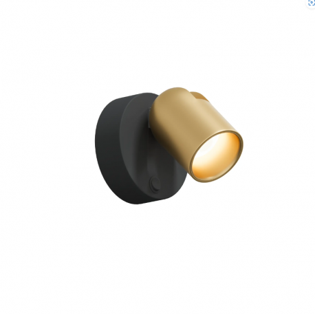 Kinkiet Slide 1xLED Szczotkowany Mosiądz WL0108-BS YASKR