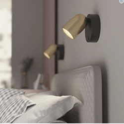 Kinkiet Slide 1xLED Szczotkowany Mosiądz WL0108-BS YASKR