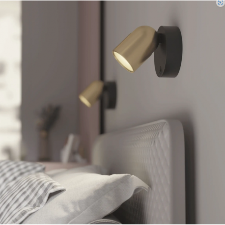 Kinkiet Slide 1xLED Szczotkowany Mosiądz WL0108-BS YASKR