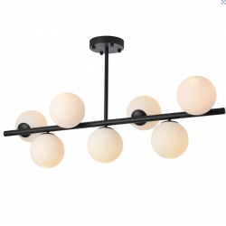 Lampa Sufitowa Bolti 7xE14 Czarna PLC0104-BK YASKR