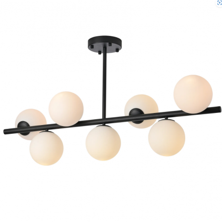 Lampa Sufitowa Bolti 7xE14 Czarna PLC0104-BK YASKR