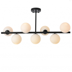 Lampa Sufitowa Bolti 7xE14 Czarna PLC0104-BK YASKR