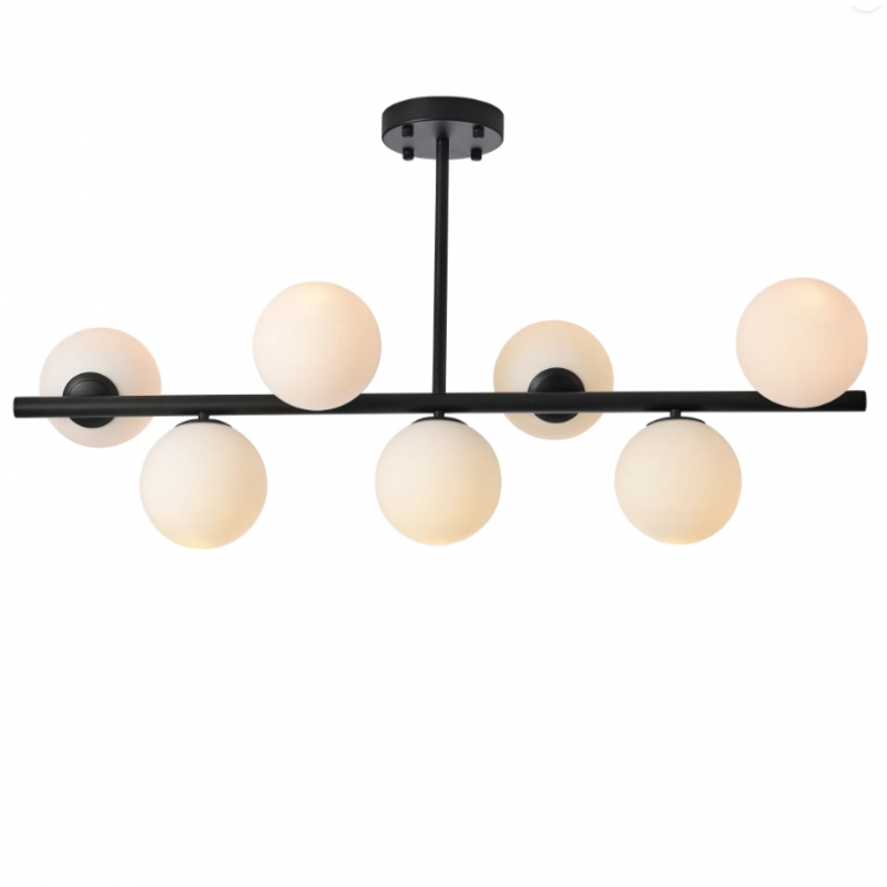 Lampa Sufitowa Bolti 7xE14 Czarna PLC0104-BK YASKR