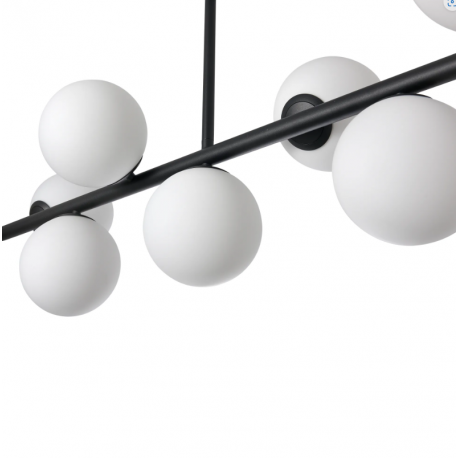 Lampa Sufitowa Bolti 7xE14 Czarna PLC0104-BK YASKR