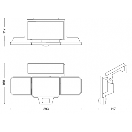 8720169269156 Nysil Security 8.7W 50K BL 06 LAMPA ZEWNĘTRZNA OGRODOWA SOLARNA  PHILIPS
