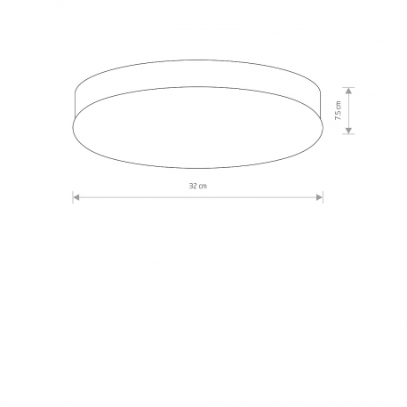 7952 Plafon KASAI CZARNY LAMPA SUFITOWA NOWODVORSKI