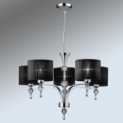 IMPRESS 5 LAMPA WISZĄCA AZZARDO 1976-5P BK