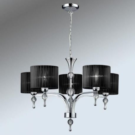 IMPRESS 5 LAMPA WISZĄCA AZZARDO 1976-5P BK