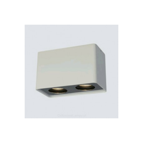 NINO 2 REFLEKTORKI PODWÓJNE AZZARDO FH31432S WH/CH